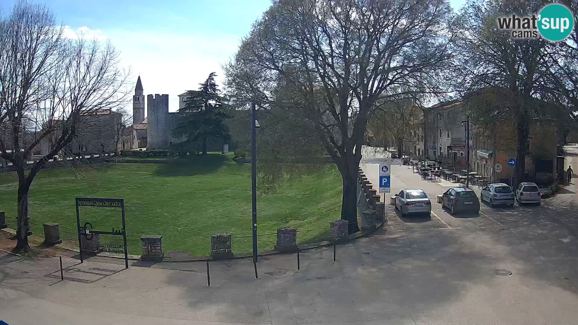 LIVE Svetvinčenat – vista al castillo Morosini Grimani – Istria – Croacia