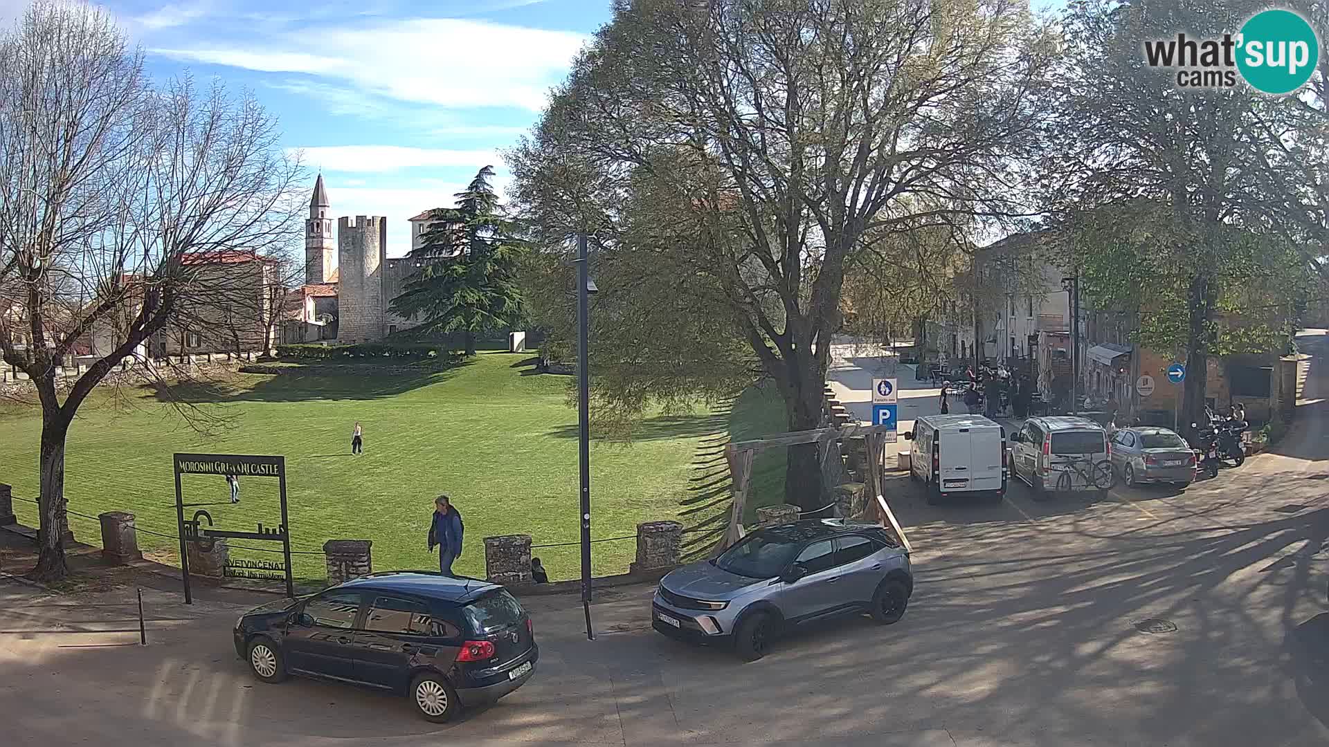 Live Svetvinčenat – view to Castle Morosini Grimani – Istria – Croatia