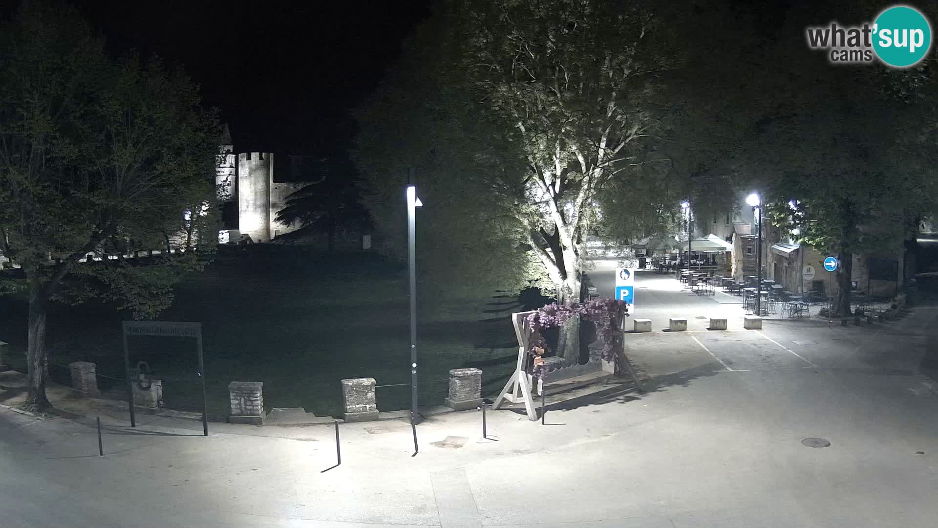 Live Svetvinčenat – view to Castle Morosini Grimani – Istria – Croatia