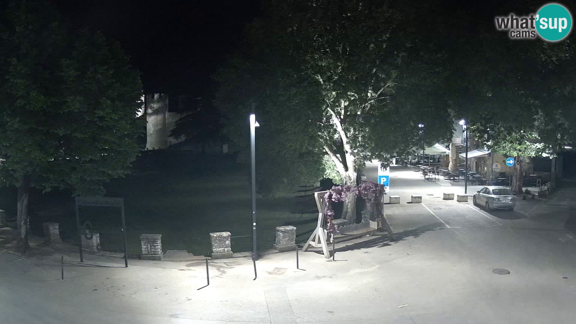 LIVE Svetvinčenat – vista al castillo Morosini Grimani – Istria – Croacia