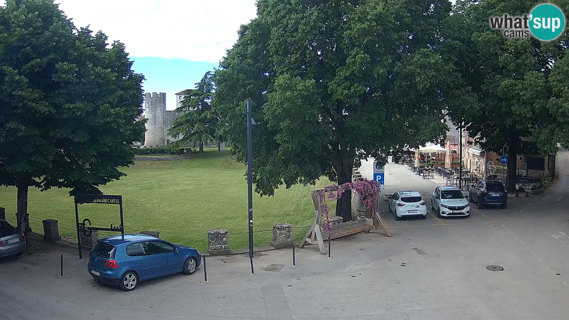 Live Svetvinčenat – view to Castle Morosini Grimani – Istria – Croatia