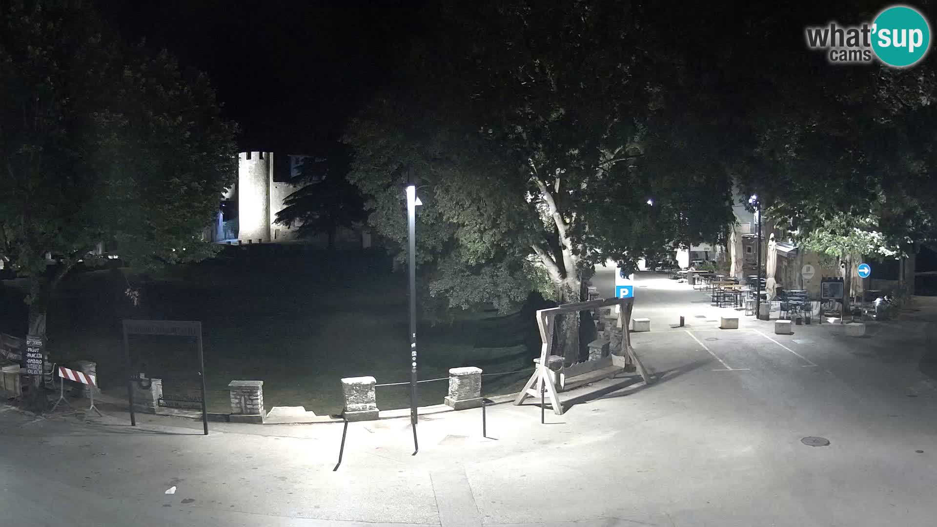 Live Svetvinčenat – view to Castle Morosini Grimani – Istria – Croatia
