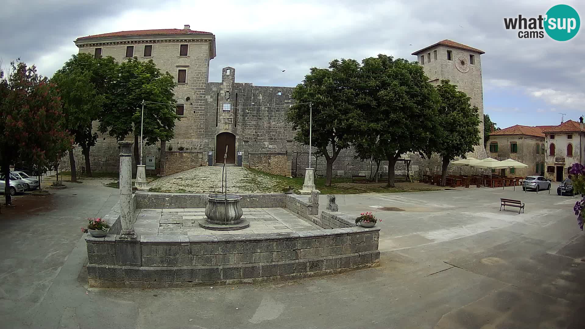Web kamera Svetvinčenat – Dvorac i zdenac – Istra – Hrvatska