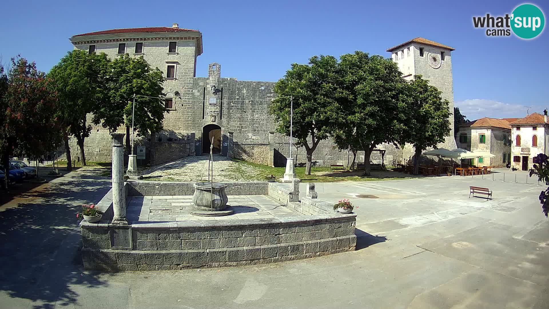 Webcam Svetvinčenat – the Castle and well – Istria – Croatia
