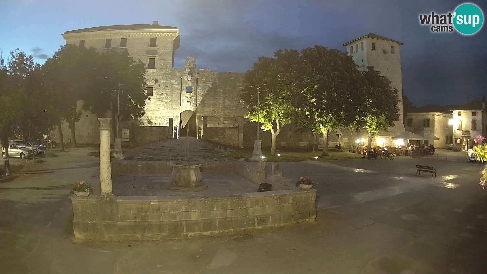 Webcam Svetvinčenat – el castillo y el pozo – Istria – Croacia
