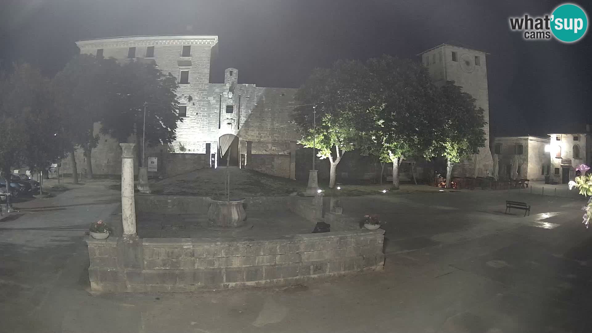 Web kamera Svetvinčenat – Dvorac i zdenac – Istra – Hrvatska