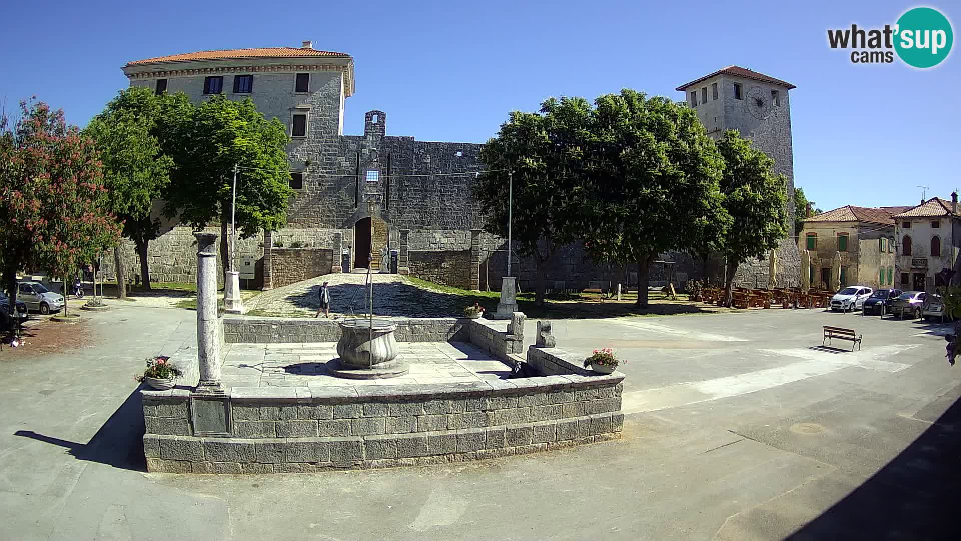 Web kamera Svetvinčenat – Dvorac i zdenac – Istra – Hrvatska