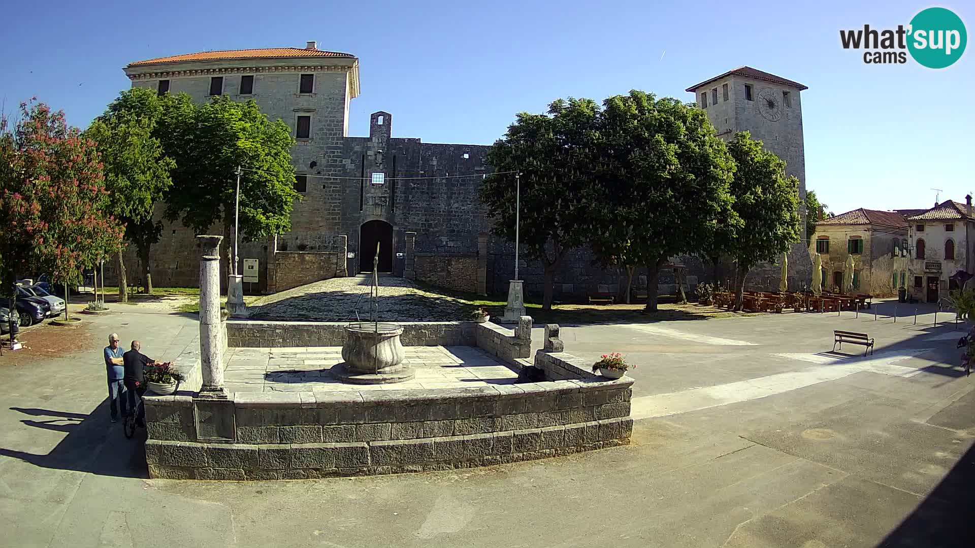Web kamera Svetvinčenat – Dvorac i zdenac – Istra – Hrvatska
