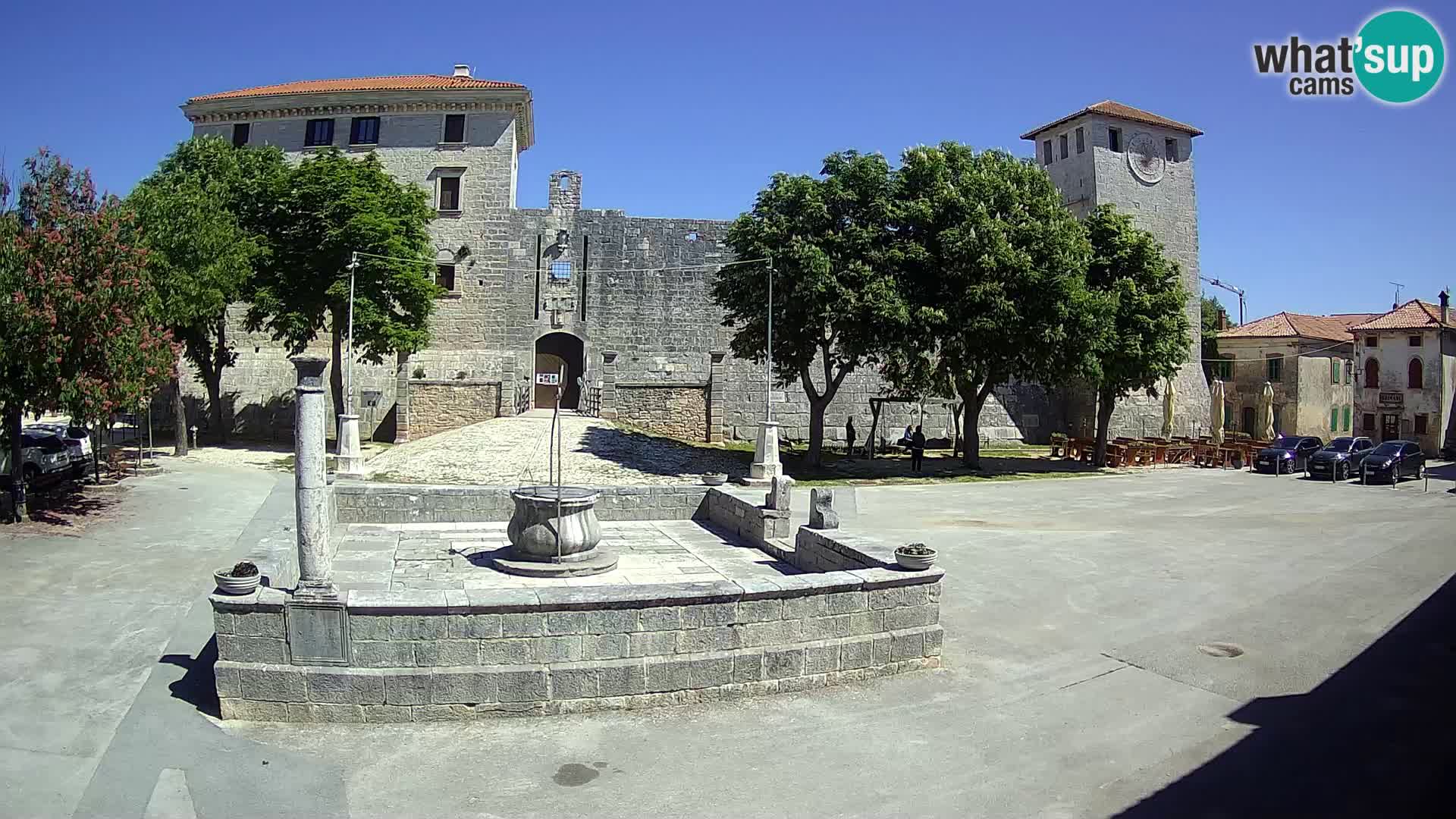 Web kamera Svetvinčenat – Dvorac i zdenac – Istra – Hrvatska