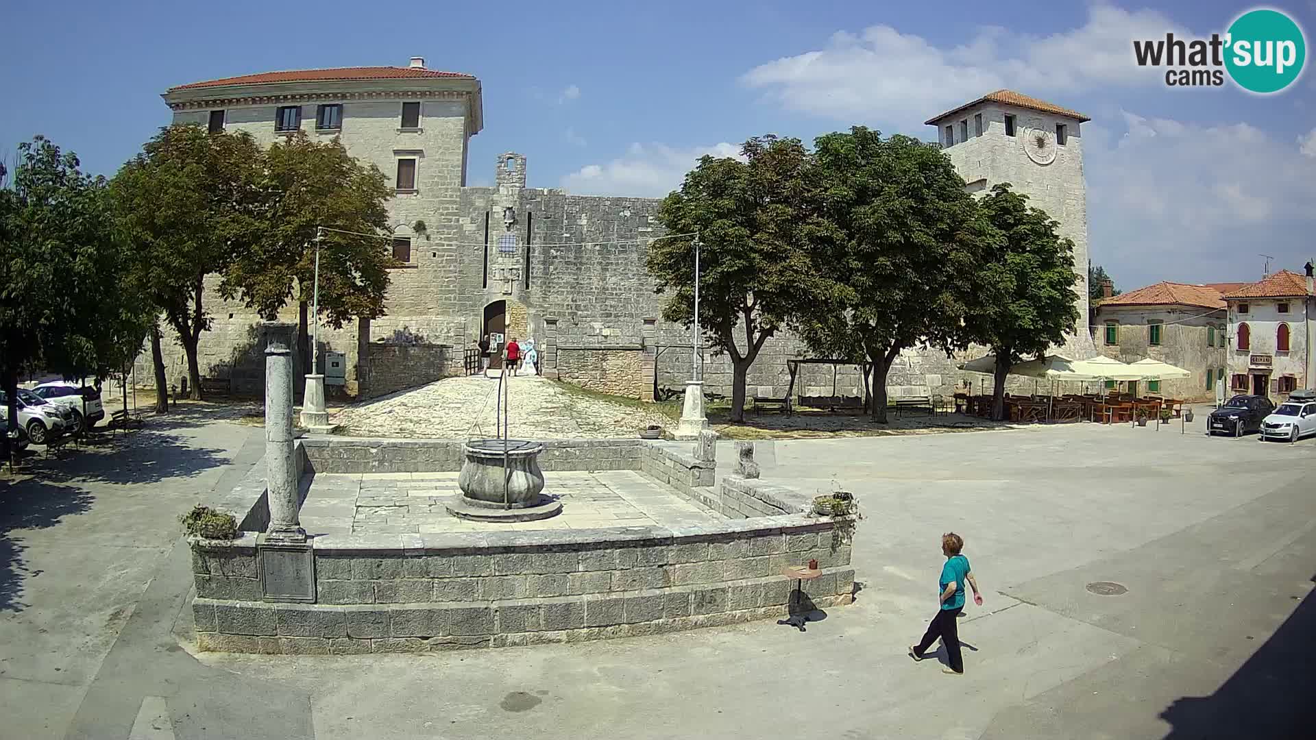 Webcam Svetvinčenat – the Castle and well – Istria – Croatia