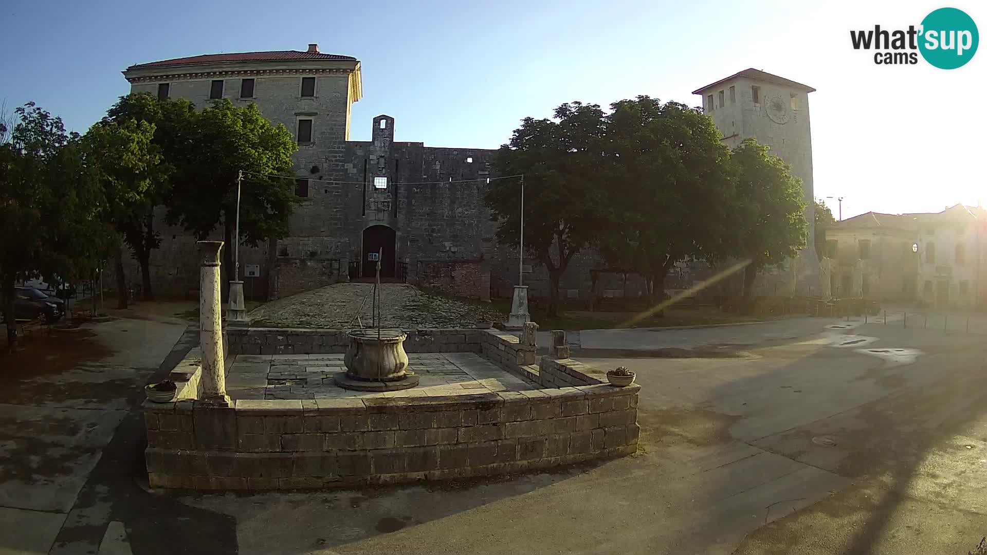 Web kamera Svetvinčenat – Dvorac i zdenac – Istra – Hrvatska