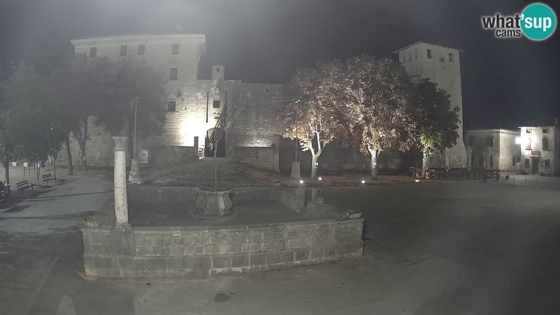 Webcam Svetvinčenat (Sanvincenti) – il castello e il pozzo – Istria – Croazia