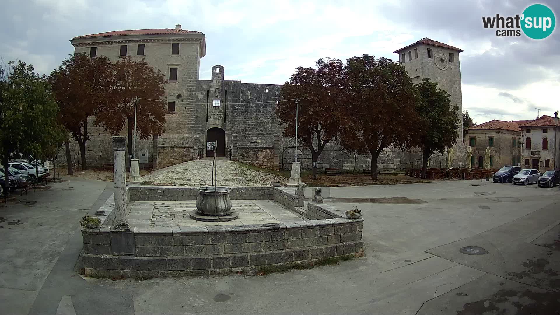 Webcam Svetvinčenat – the Castle and well – Istria – Croatia