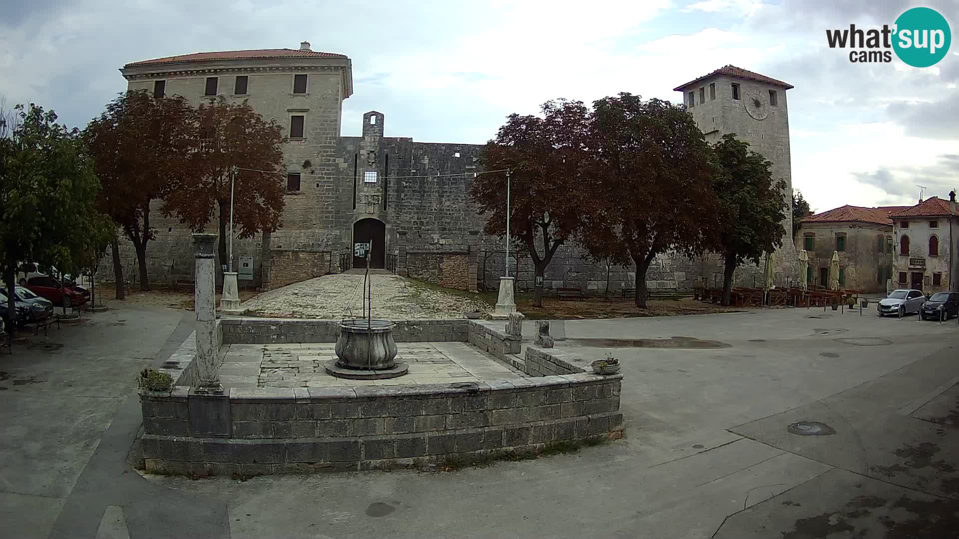 Webcam Svetvinčenat – the Castle and well – Istria – Croatia