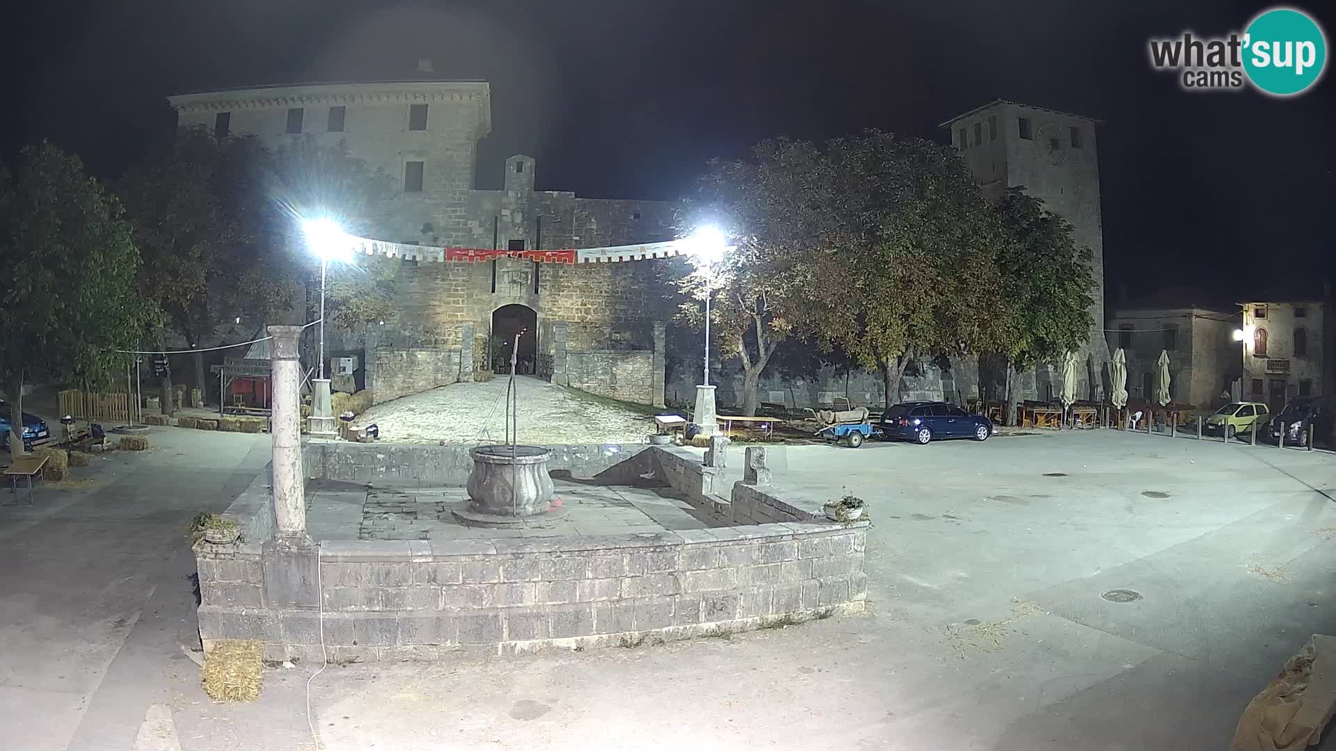 Webcam Svetvinčenat – the Castle and well – Istria – Croatia