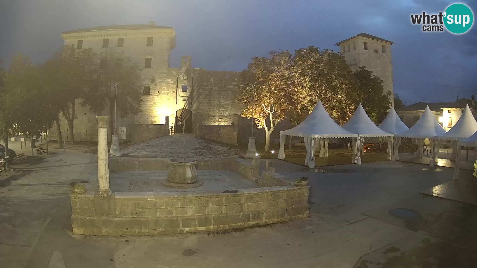 Webcam Svetvinčenat – the Castle and well – Istria – Croatia