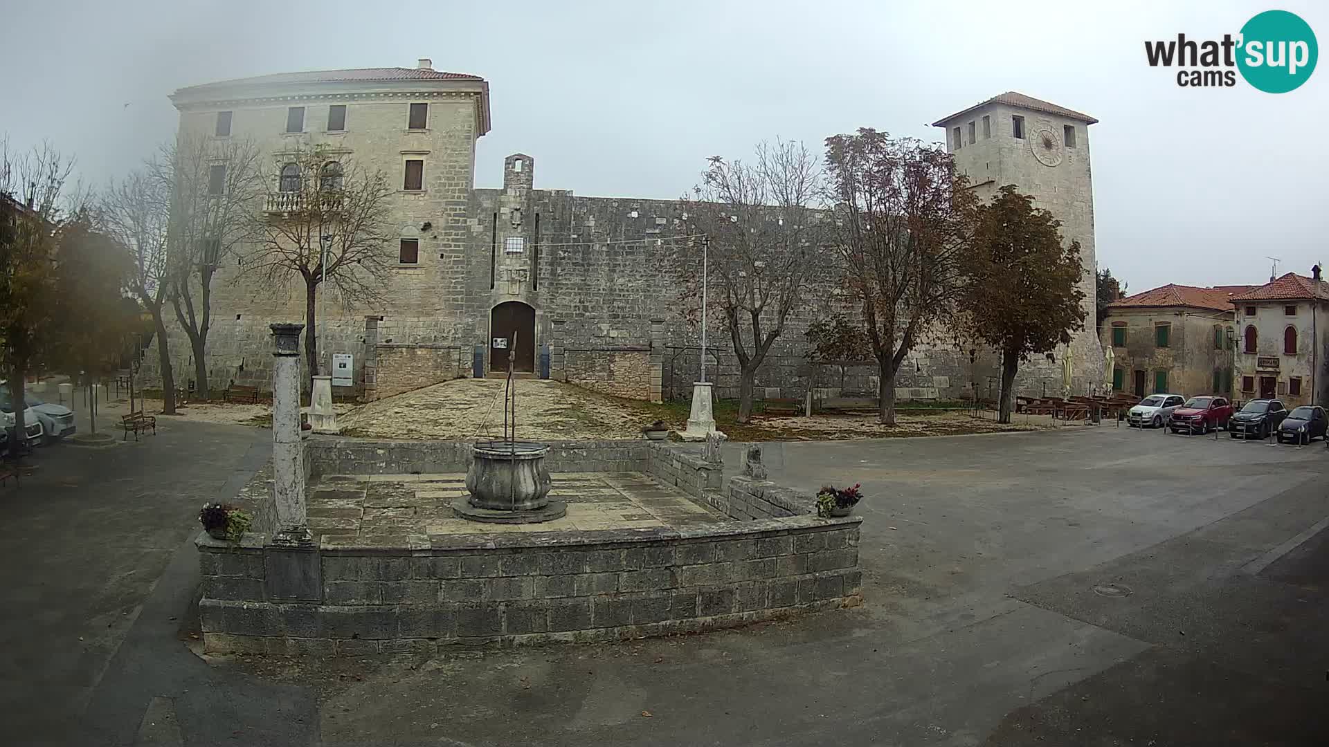 Webcam Svetvinčenat (Sanvincenti) – il castello e il pozzo – Istria – Croazia