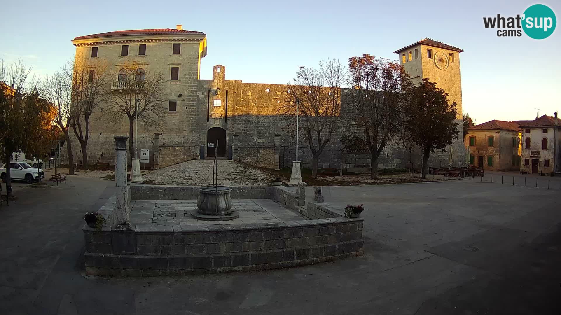 Webcam Svetvinčenat – the Castle and well – Istria – Croatia