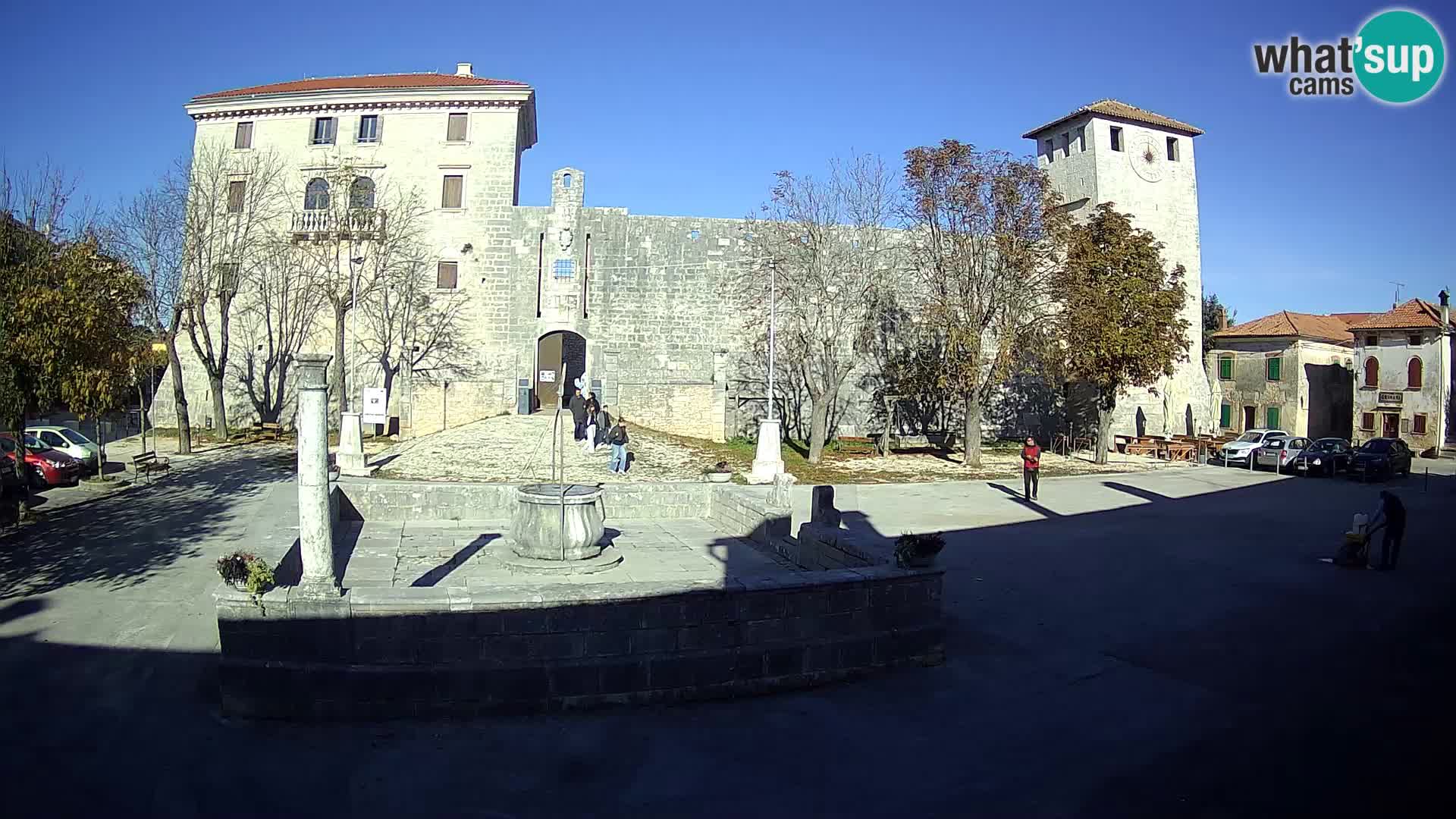 Webcam Svetvinčenat – the Castle and well – Istria – Croatia