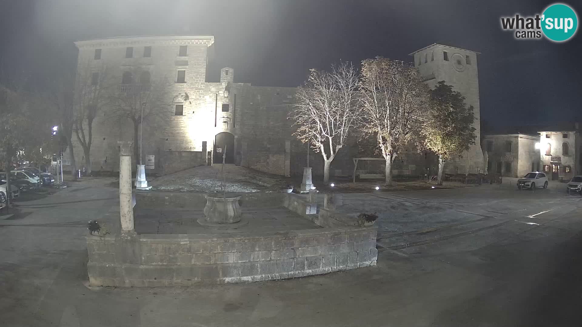 Webcam Svetvinčenat (Sanvincenti) – il castello e il pozzo – Istria – Croazia