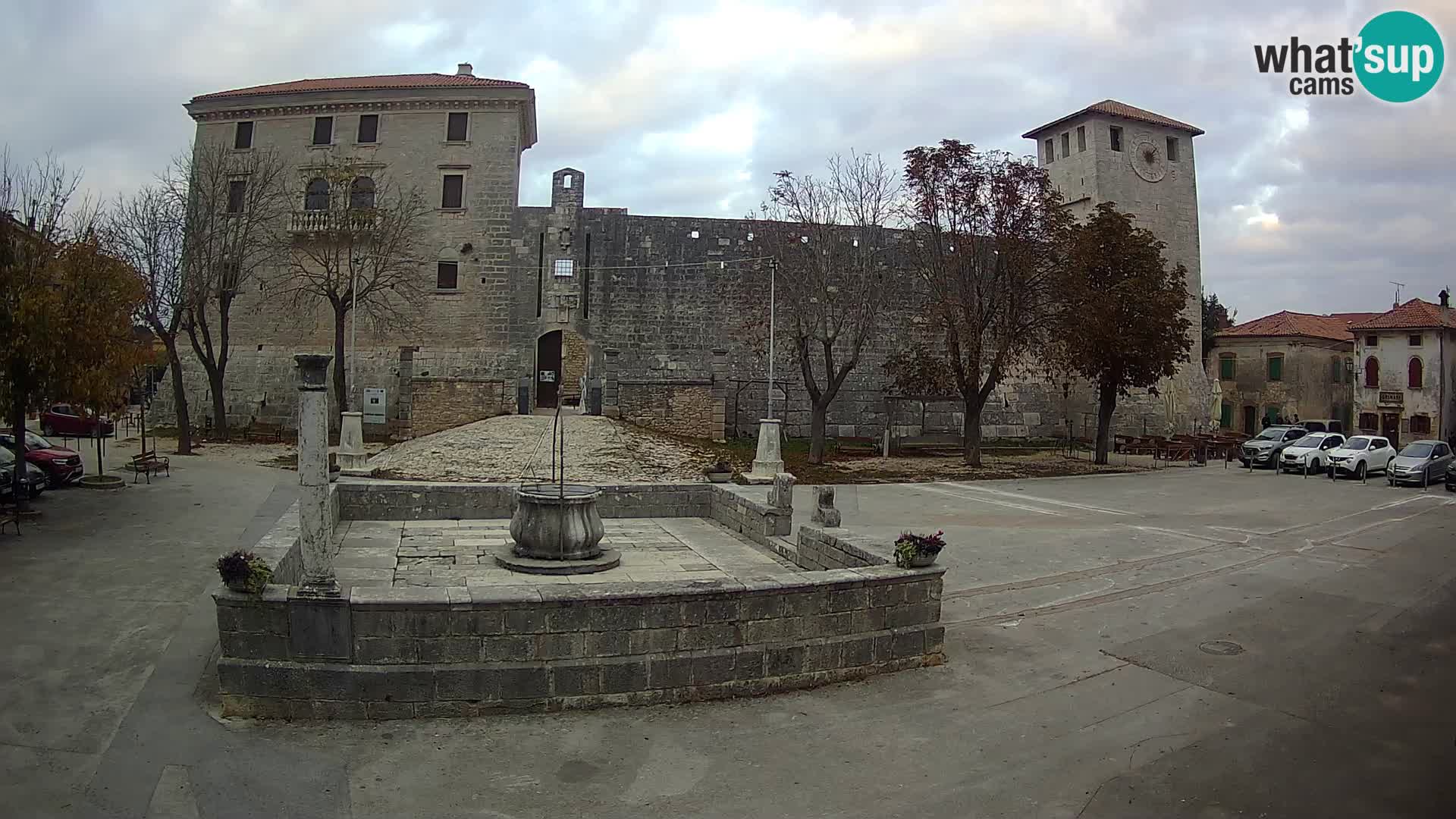 Webcam Svetvinčenat – the Castle and well – Istria – Croatia