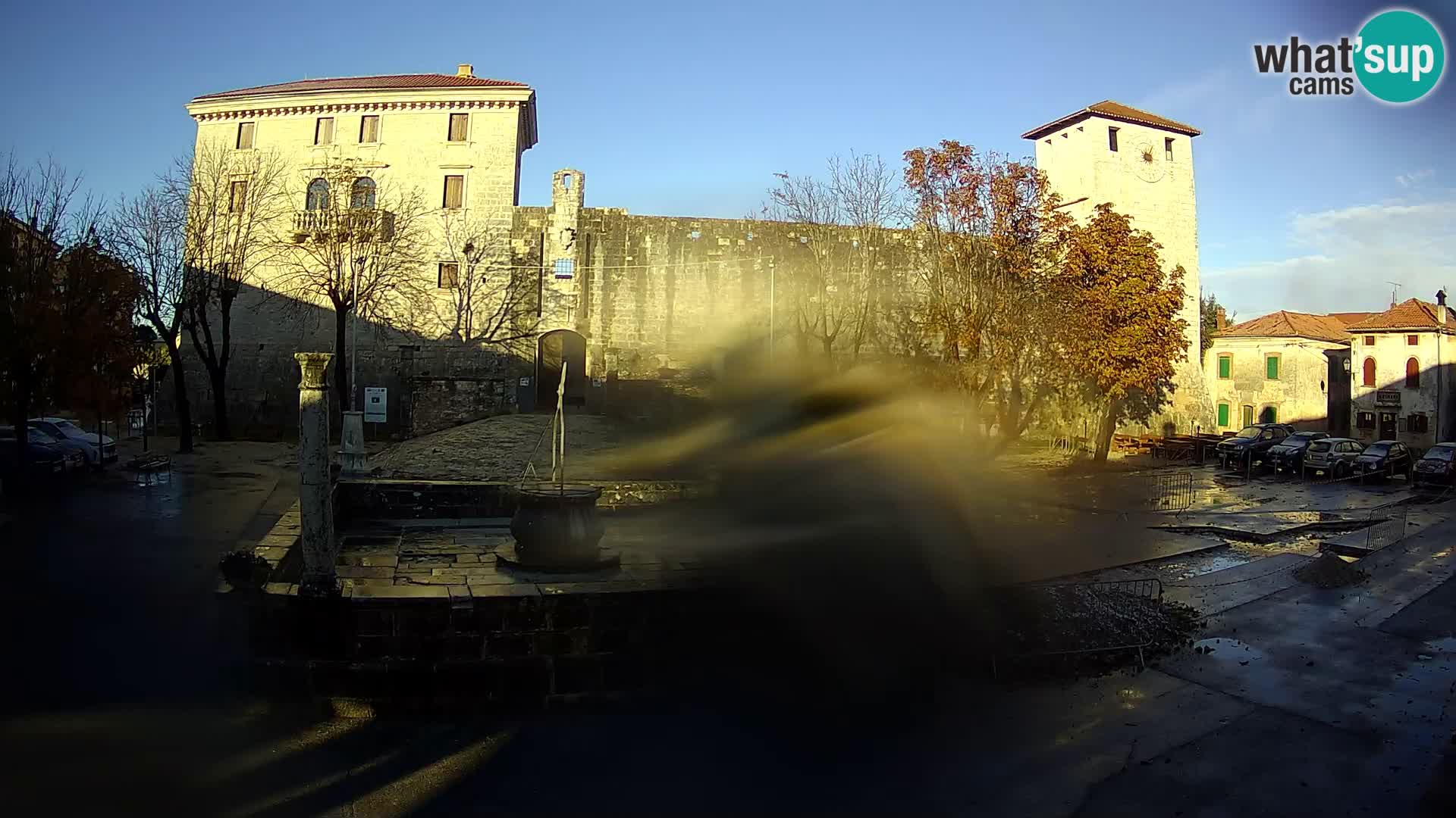 Webcam Svetvinčenat – el castillo y el pozo – Istria – Croacia