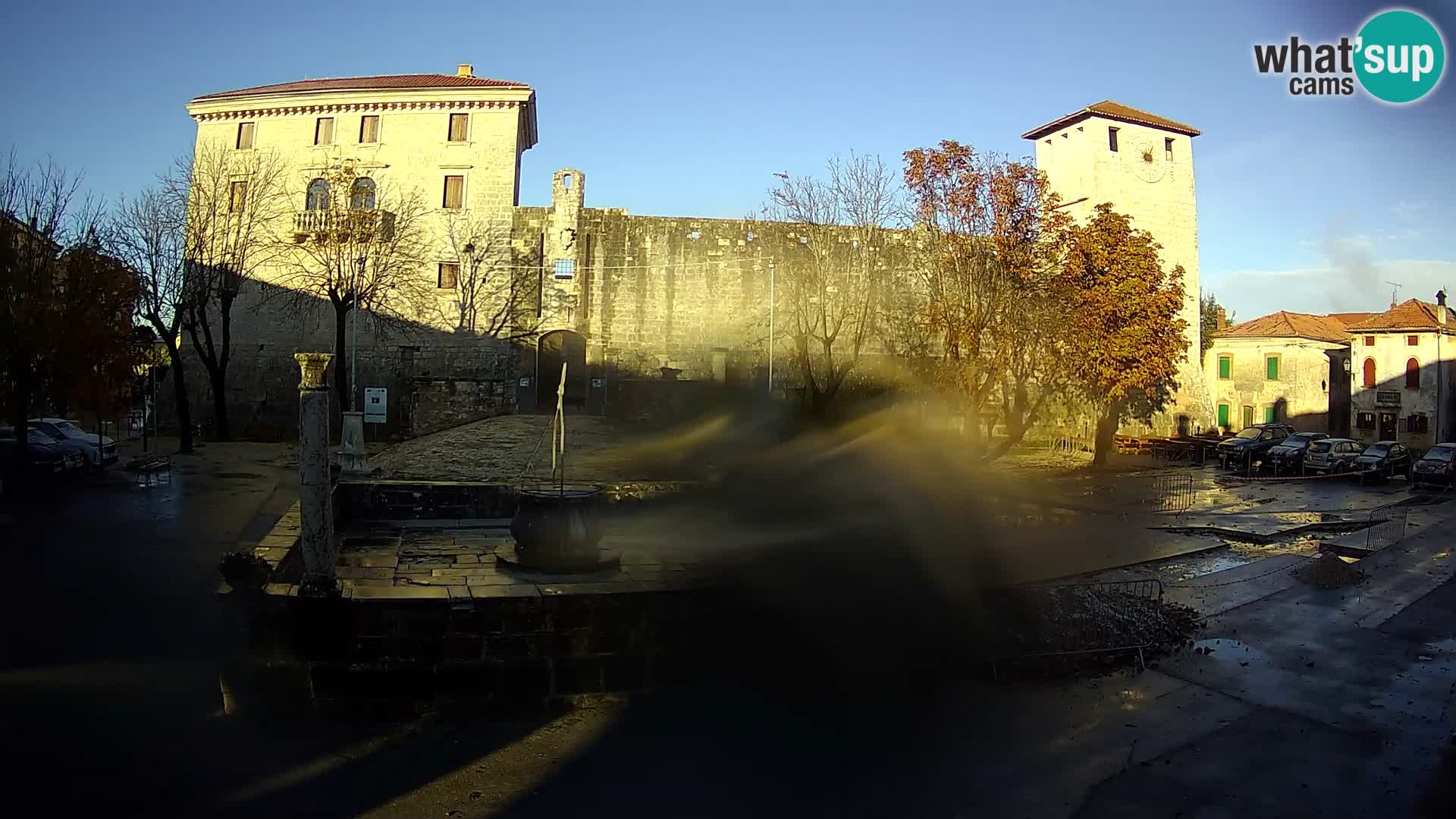 Webcam Svetvinčenat – el castillo y el pozo – Istria – Croacia