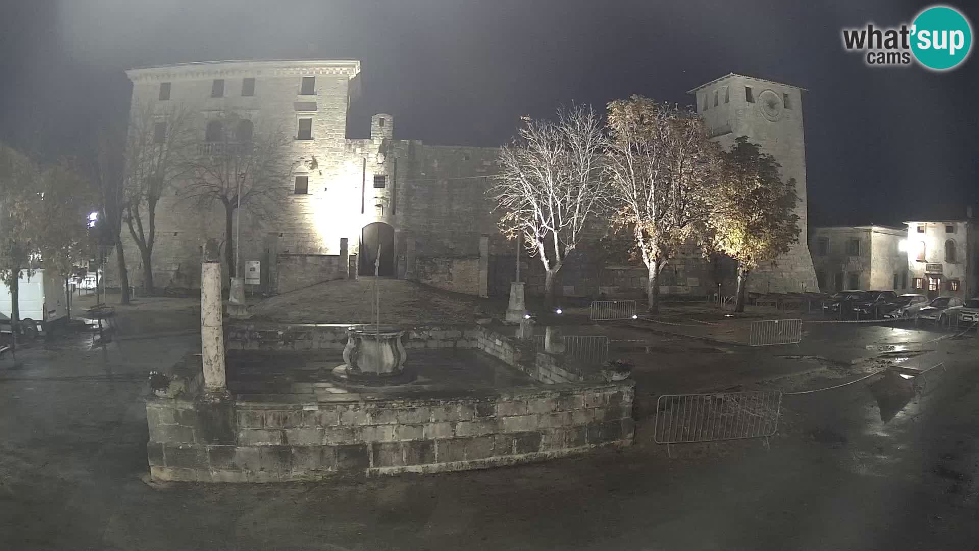 Webcam Svetvinčenat – el castillo y el pozo – Istria – Croacia