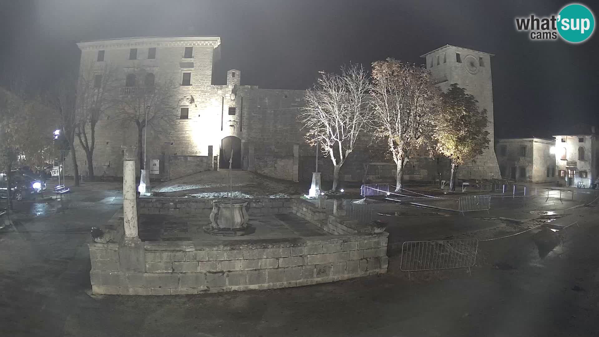 Webcam Svetvinčenat – el castillo y el pozo – Istria – Croacia