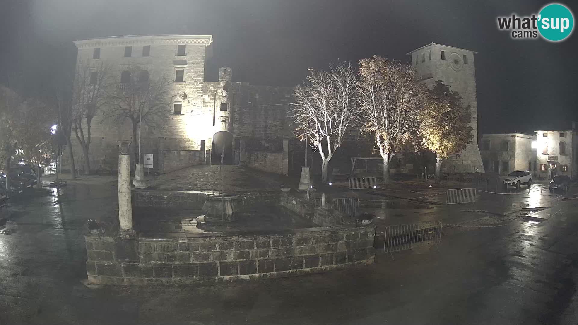 Webcam Svetvinčenat – el castillo y el pozo – Istria – Croacia