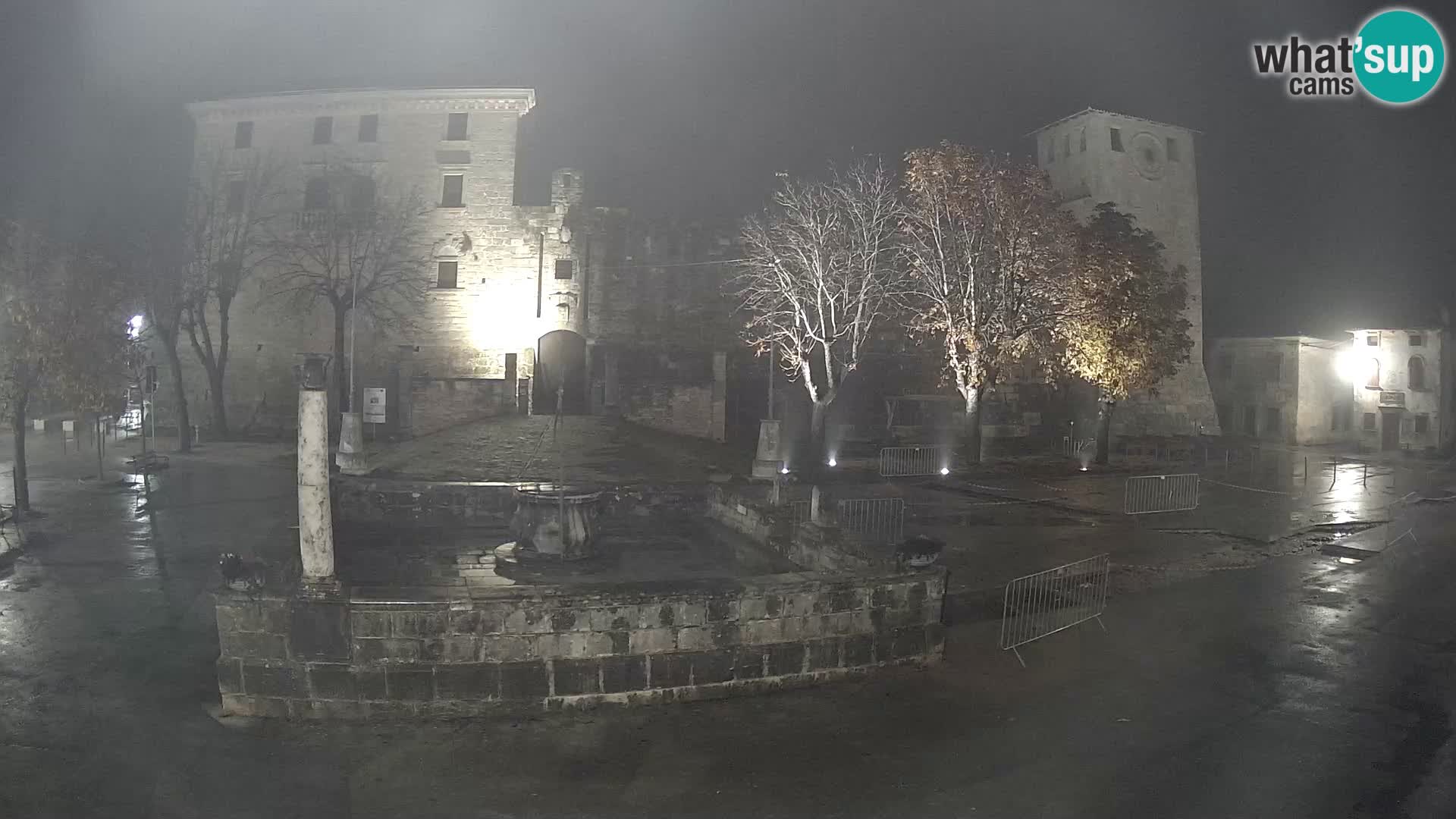 Webcam Svetvinčenat – el castillo y el pozo – Istria – Croacia