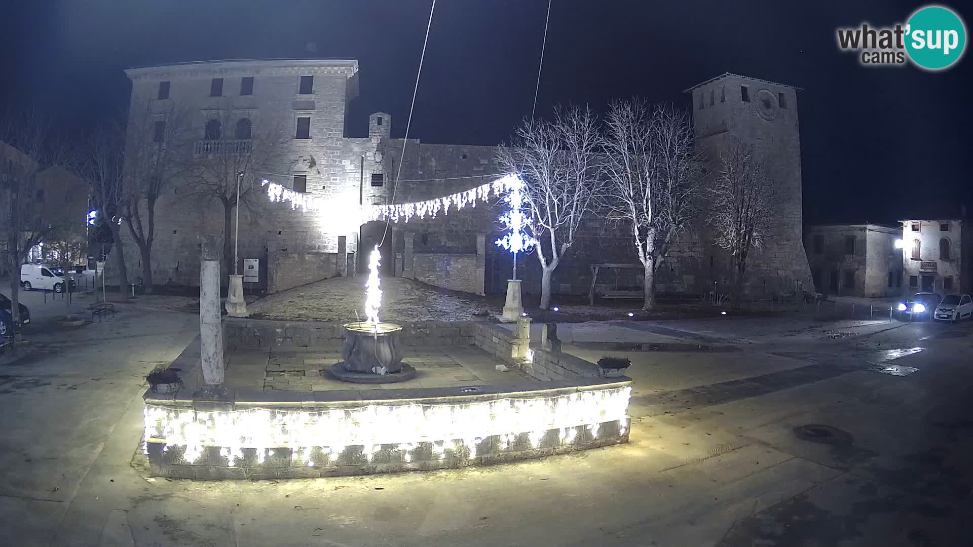 Webcam Svetvinčenat – el castillo y el pozo – Istria – Croacia