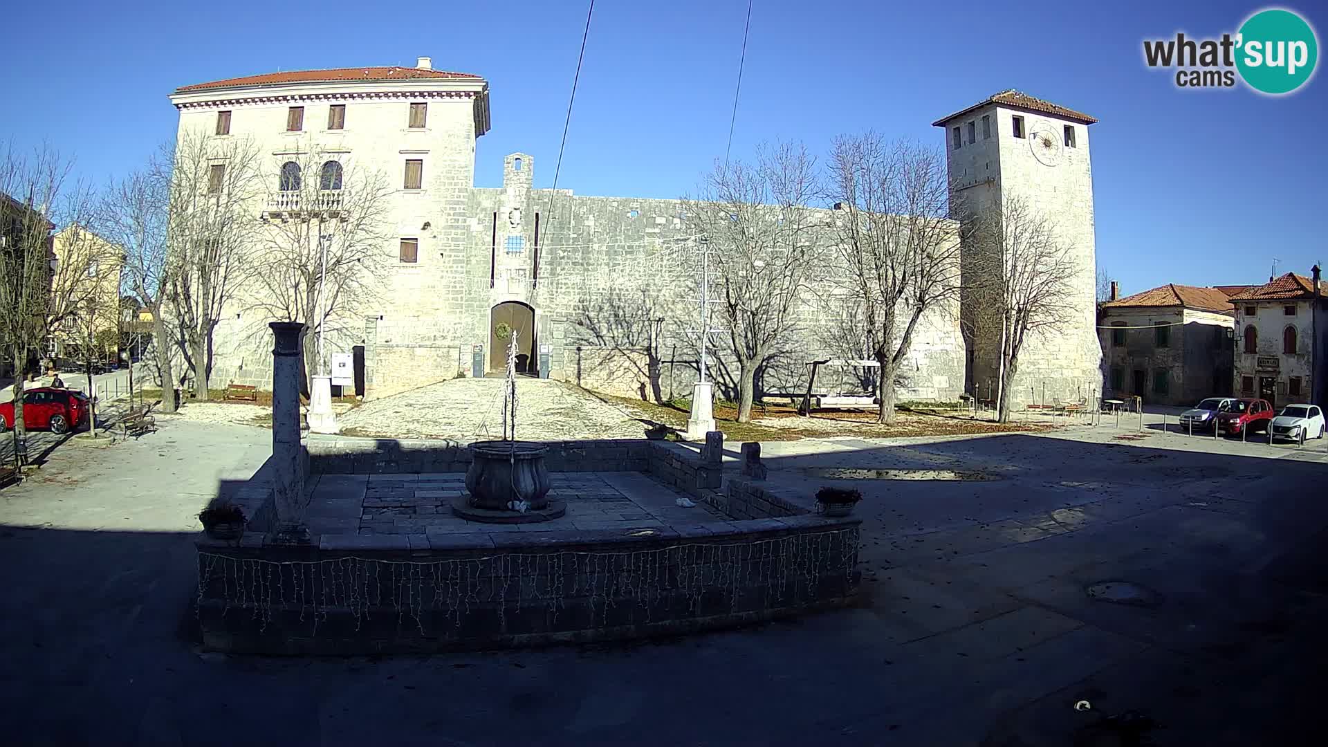 Webcam Svetvinčenat – the Castle and well – Istria – Croatia