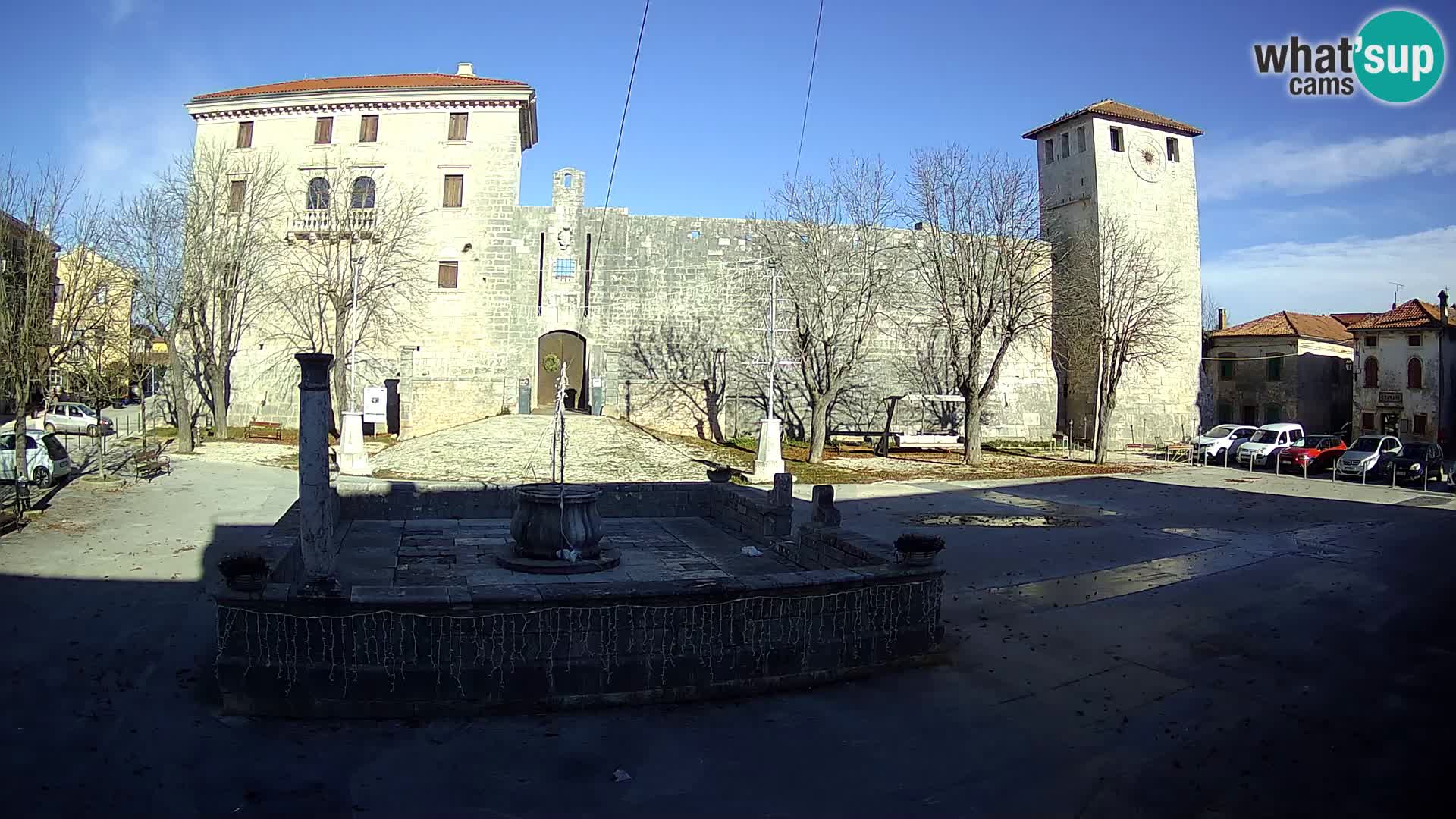 Webcam Svetvinčenat – the Castle and well – Istria – Croatia