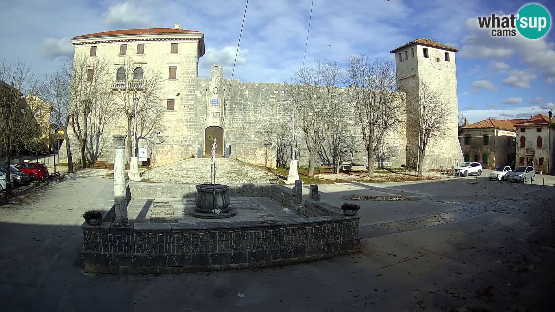 Webcam Svetvinčenat – the Castle and well – Istria – Croatia