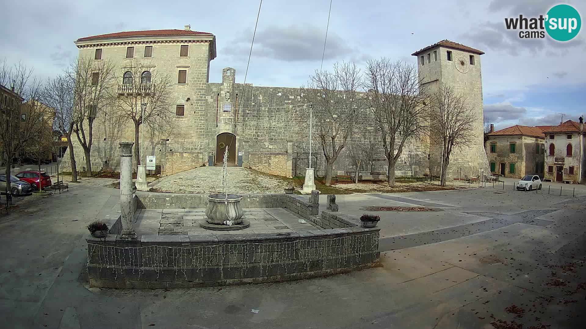 Webcam Svetvinčenat – el castillo y el pozo – Istria – Croacia