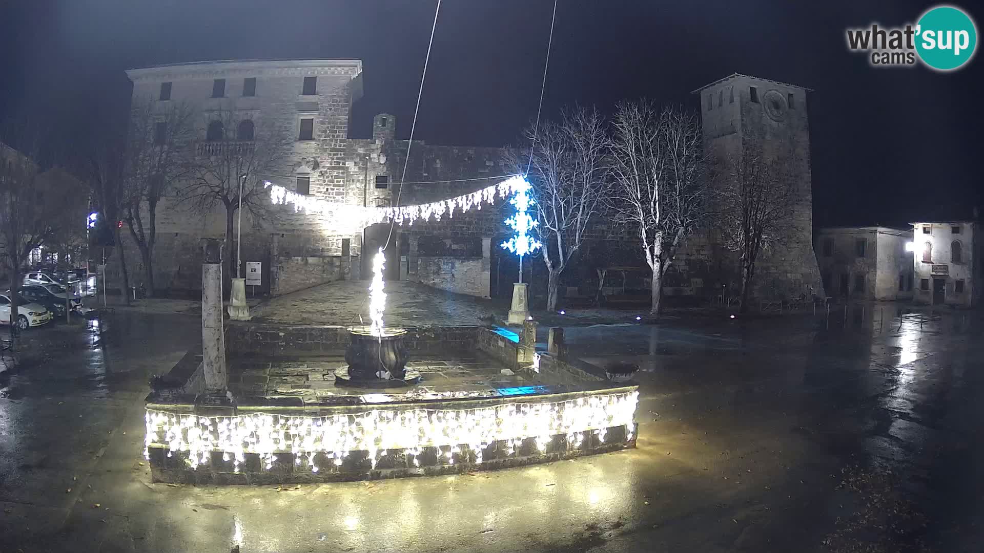 Webcam Svetvinčenat – the Castle and well – Istria – Croatia