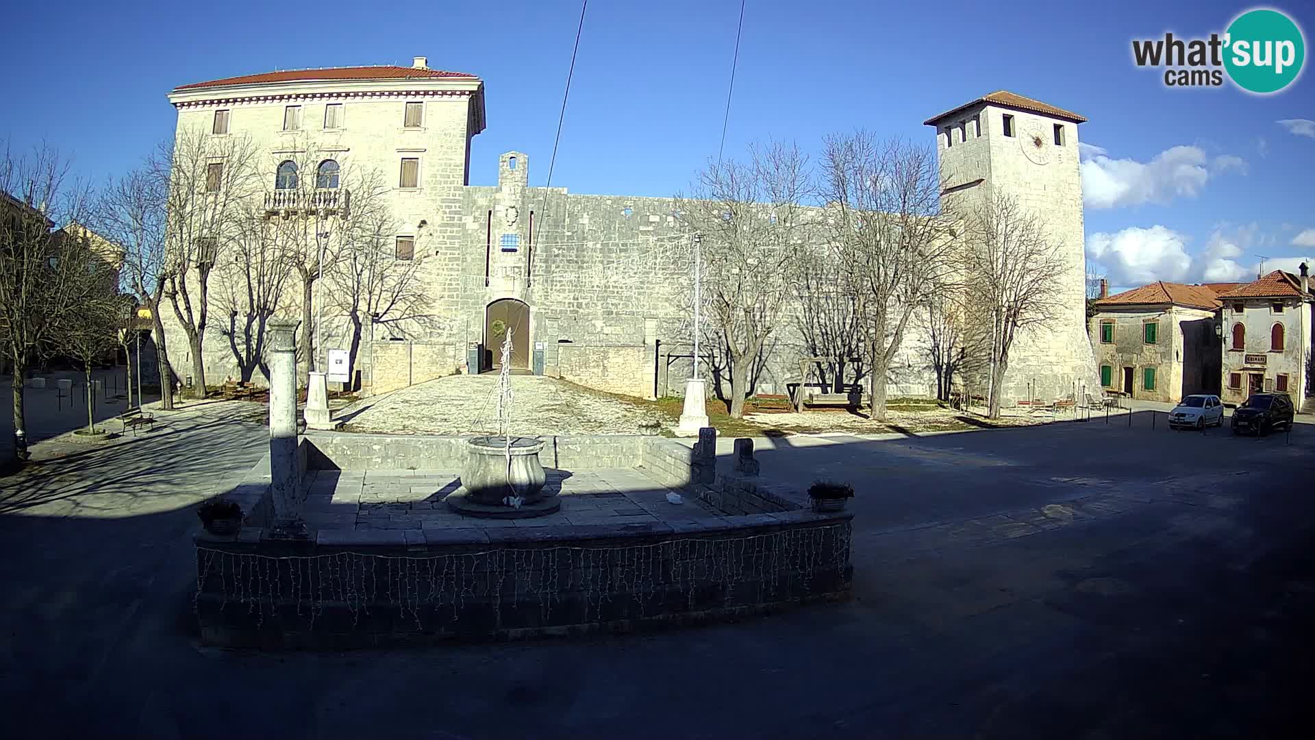 Webcam Svetvinčenat – the Castle and well – Istria – Croatia