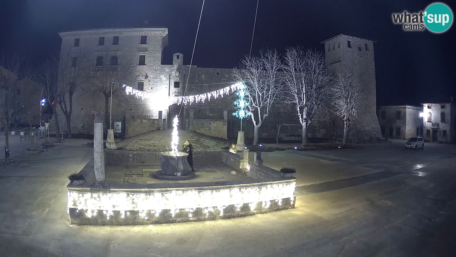 Webcam Svetvinčenat – the Castle and well – Istria – Croatia