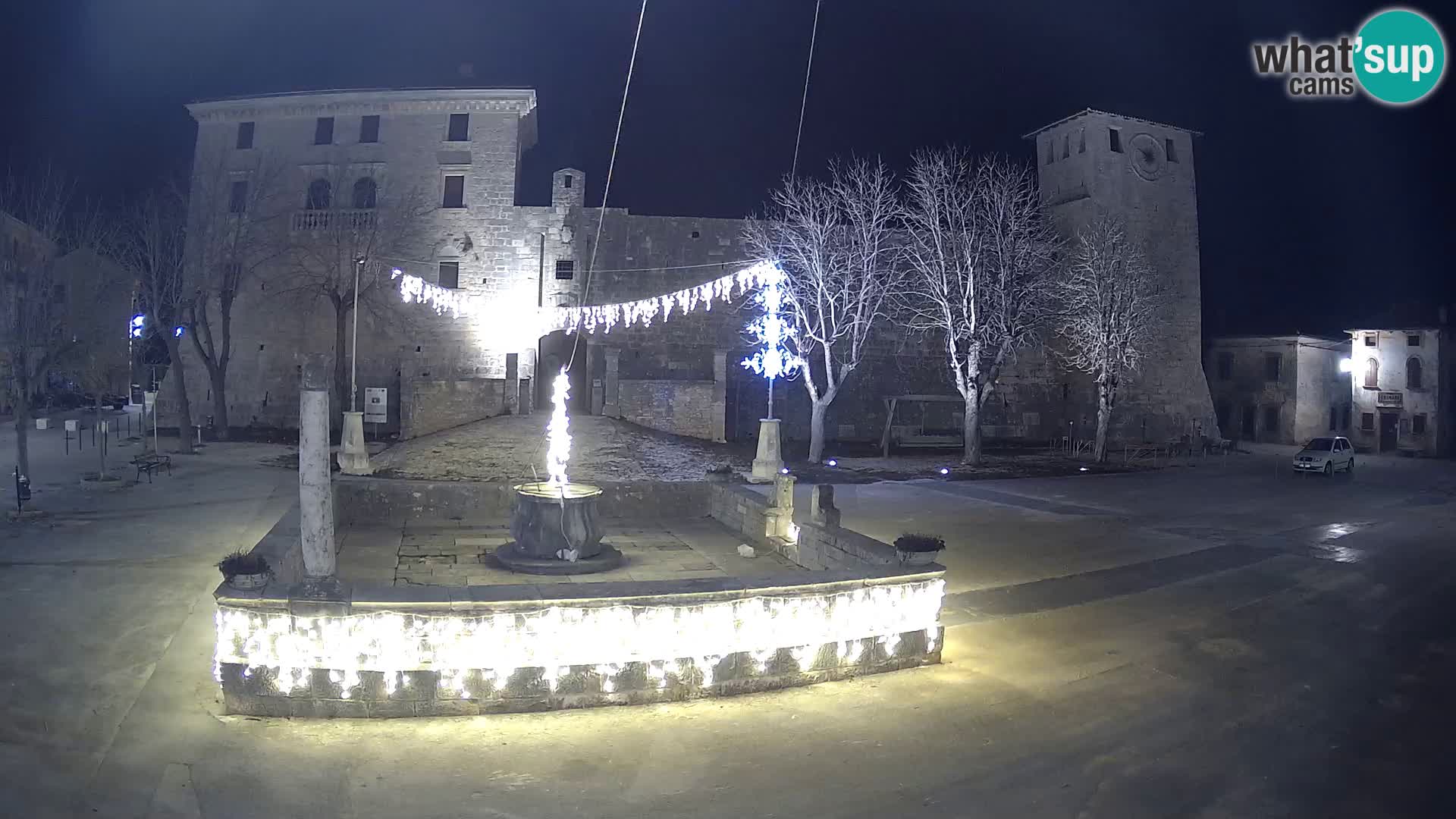 Webcam Svetvinčenat – the Castle and well – Istria – Croatia