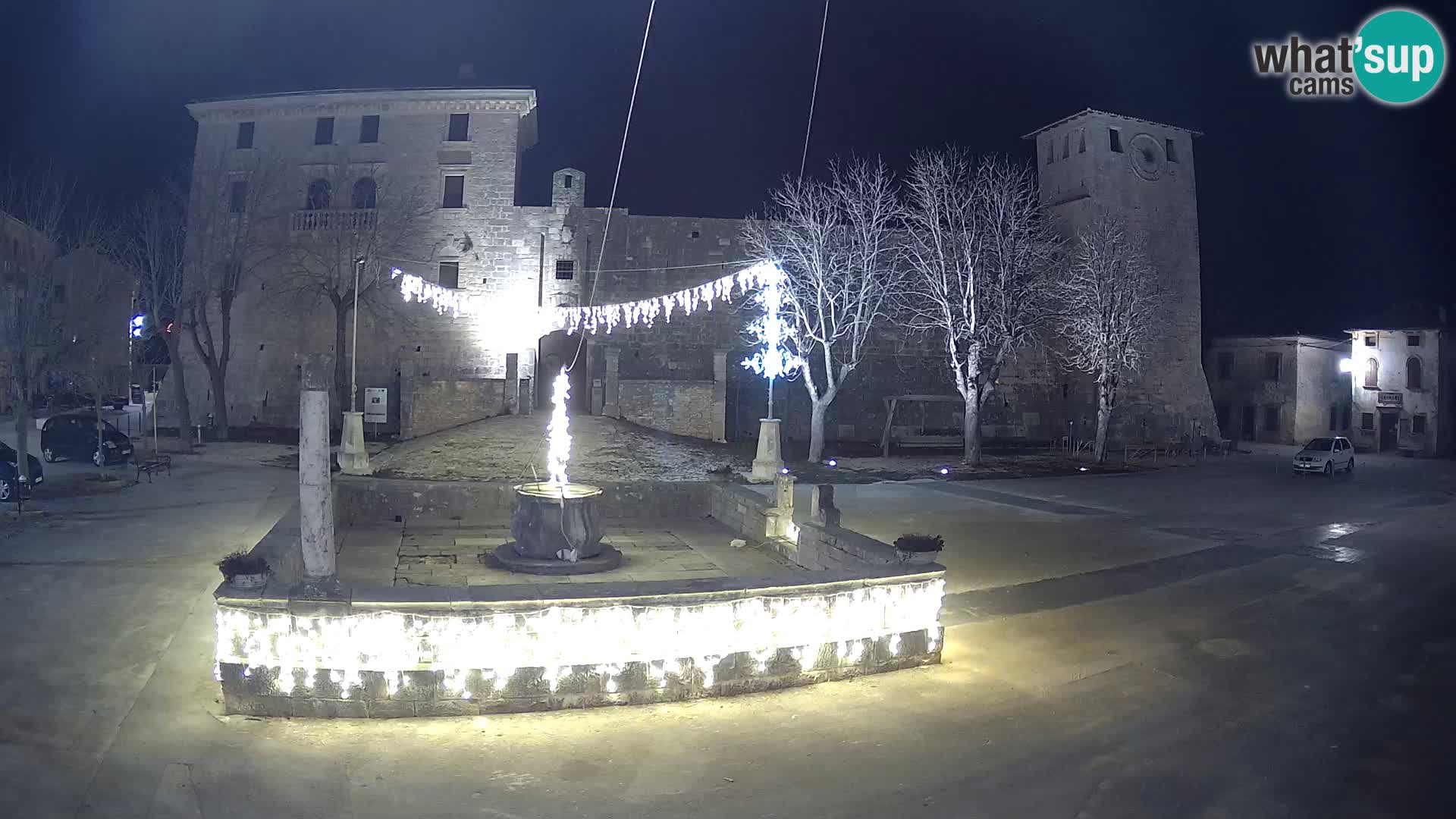 Webcam Svetvinčenat – el castillo y el pozo – Istria – Croacia