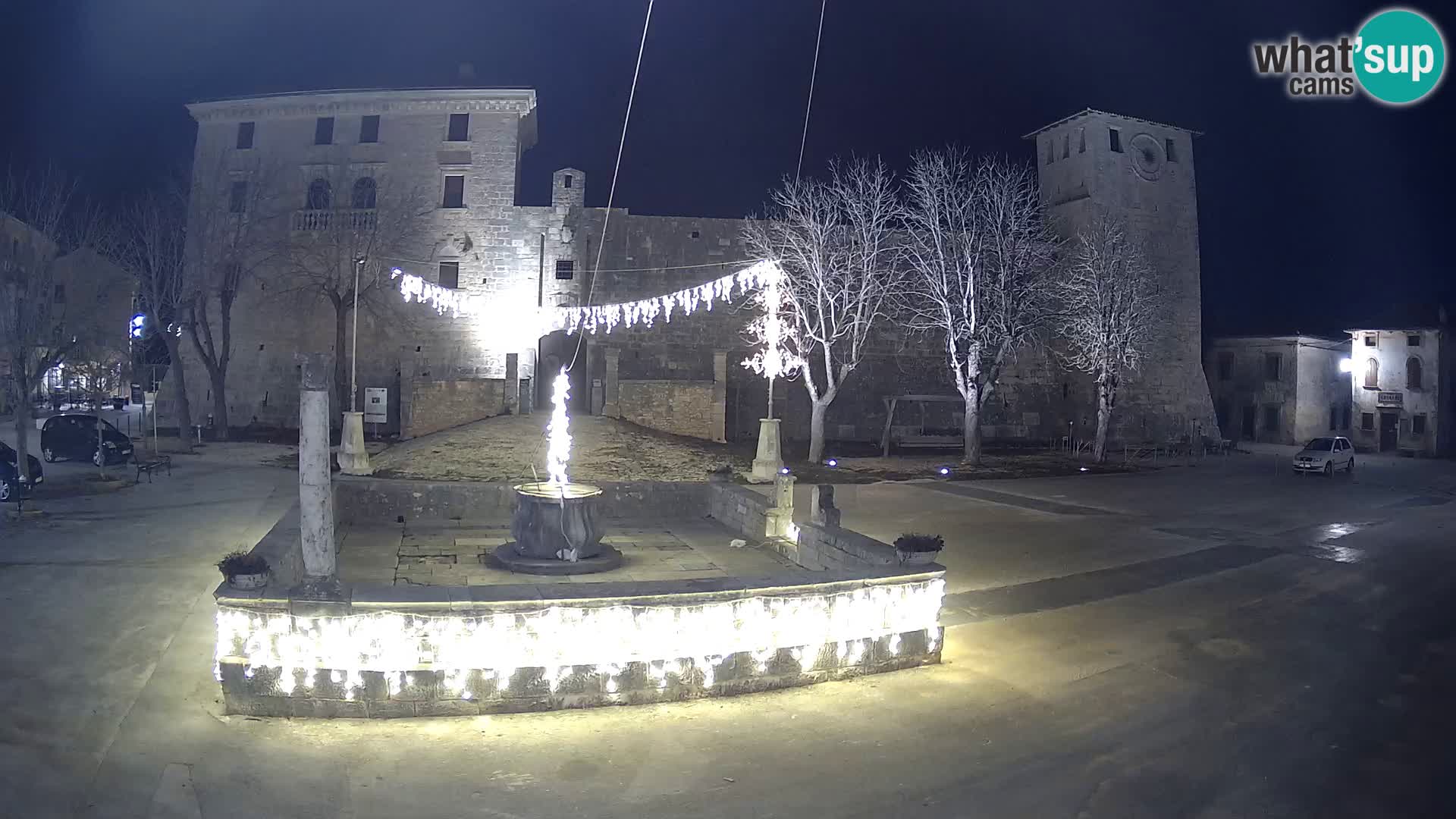 Webcam Svetvinčenat – the Castle and well – Istria – Croatia