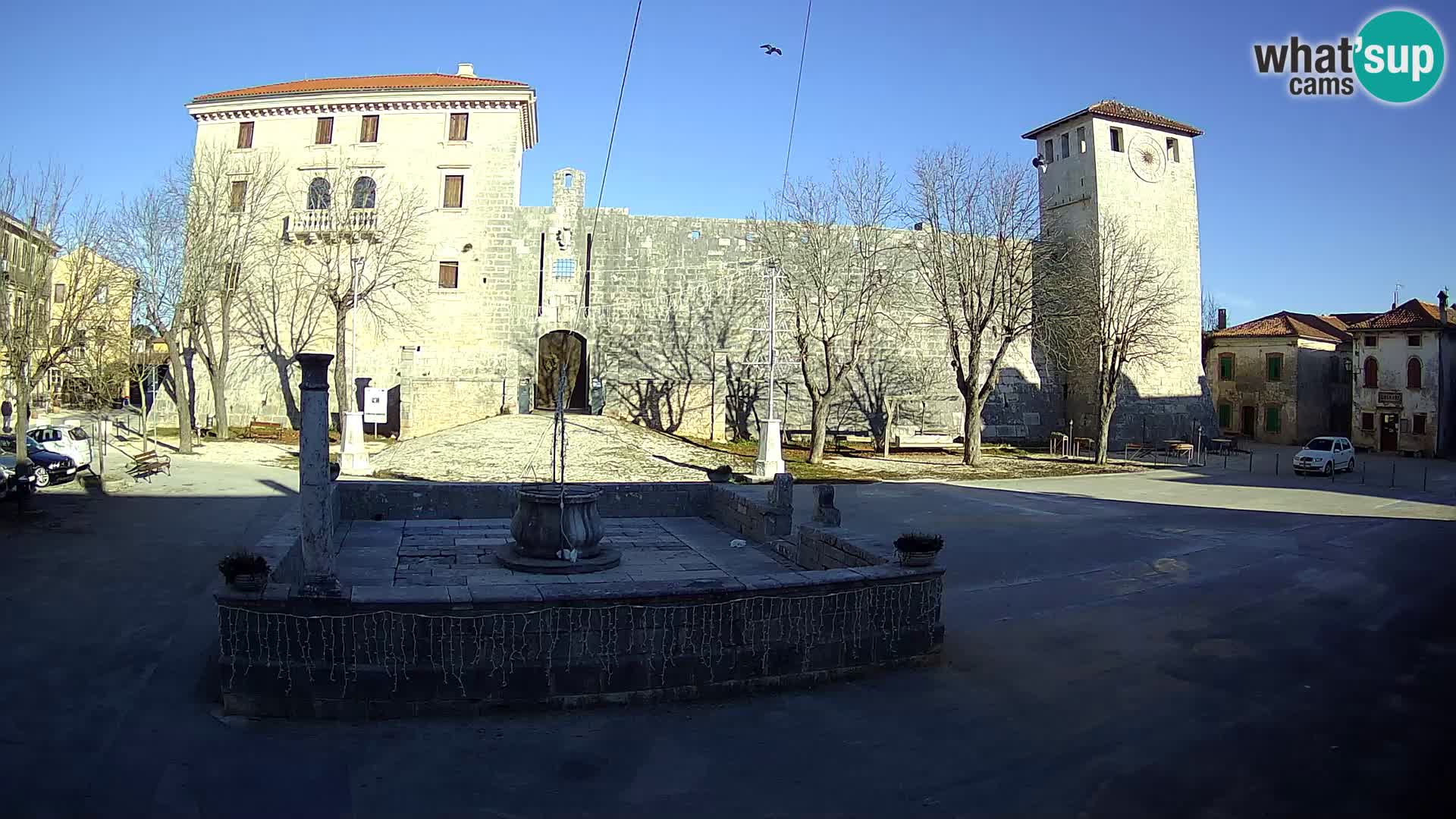 Webcam Svetvinčenat – the Castle and well – Istria – Croatia