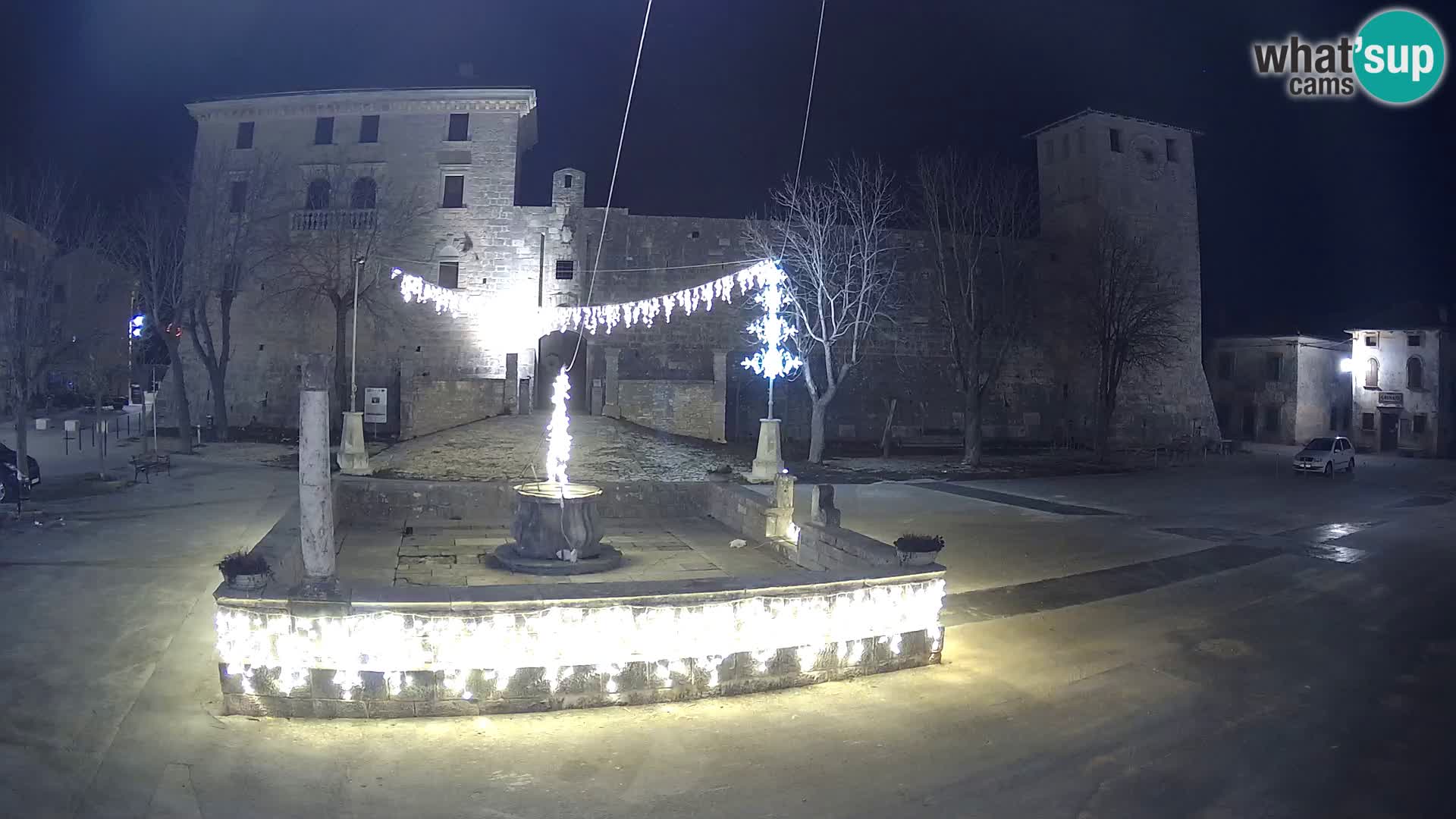 Webcam Svetvinčenat – the Castle and well – Istria – Croatia