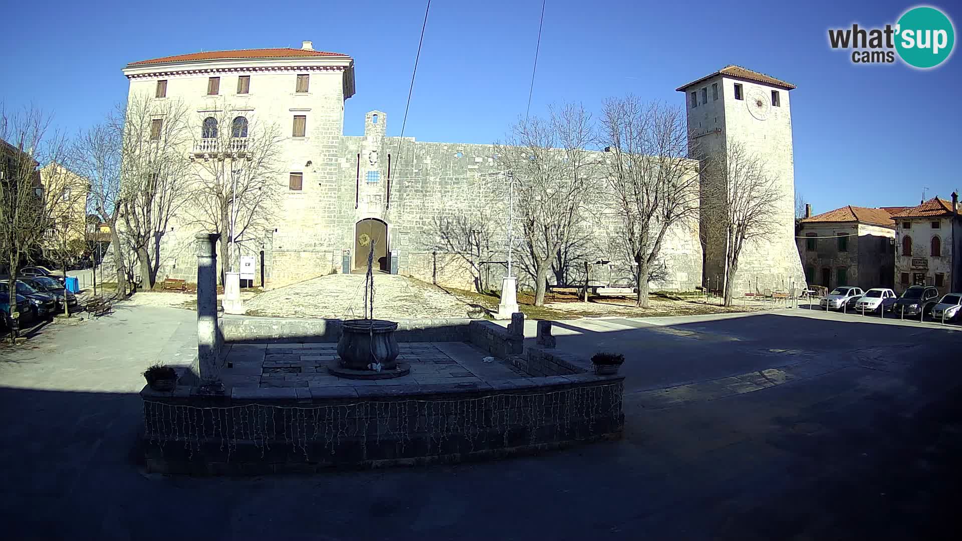 Webcam Svetvinčenat – the Castle and well – Istria – Croatia