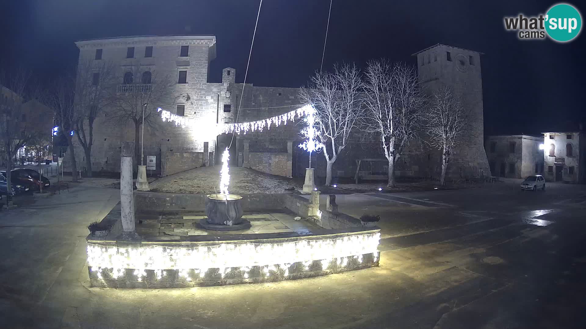 Webcam Svetvinčenat – the Castle and well – Istria – Croatia