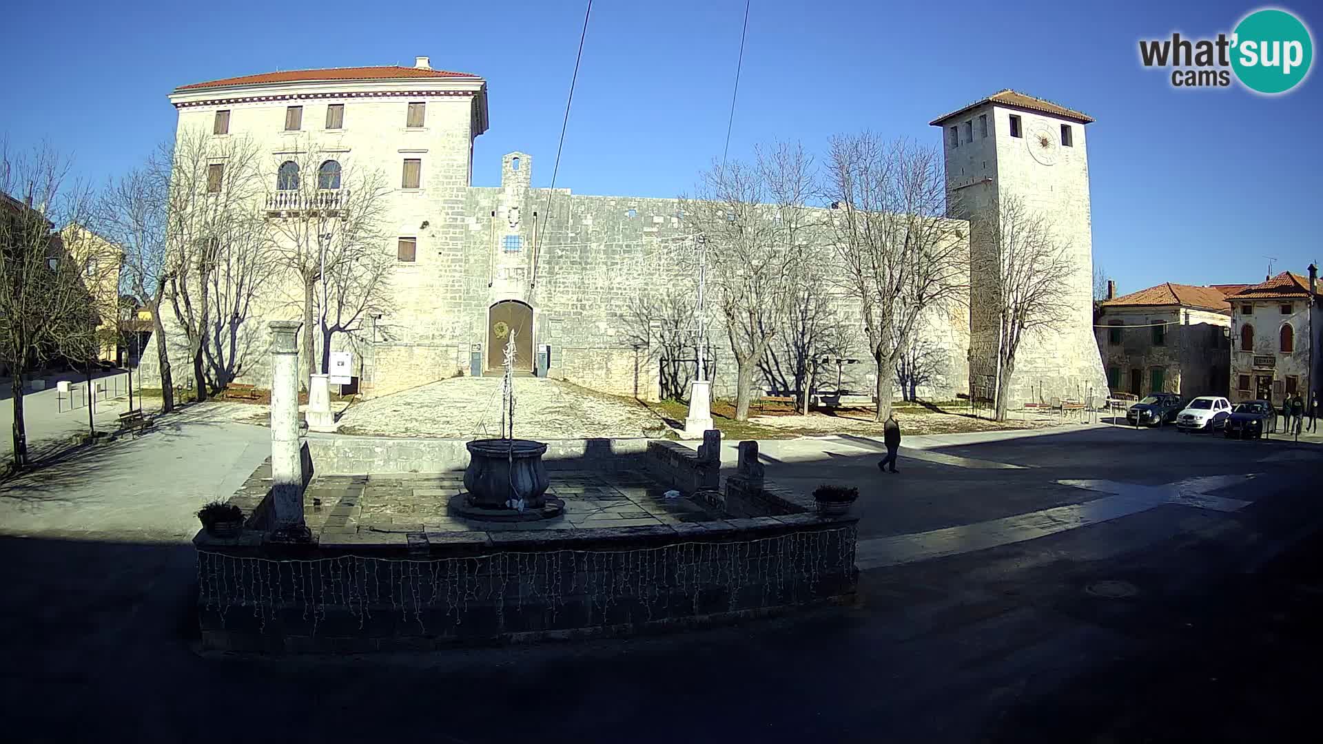 Webcam Svetvinčenat – the Castle and well – Istria – Croatia