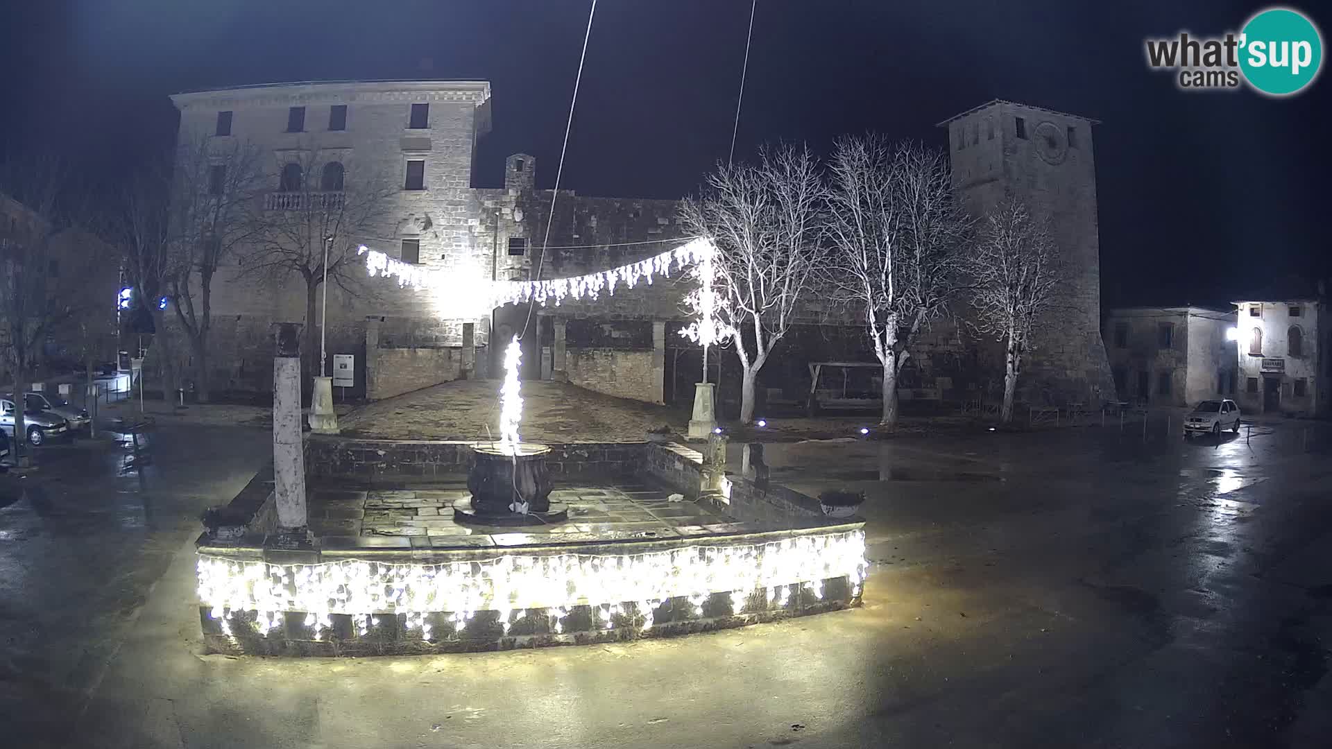 Webcam Svetvinčenat – the Castle and well – Istria – Croatia