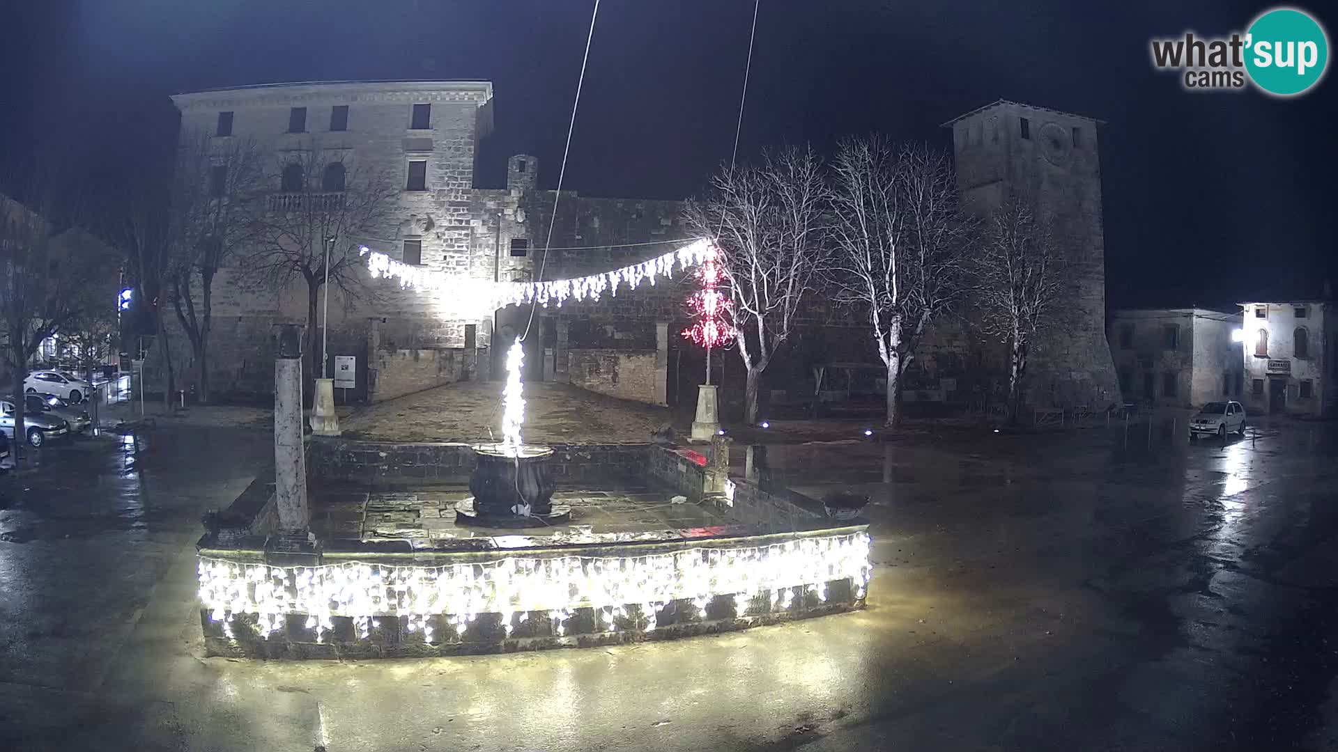 Webcam Svetvinčenat – the Castle and well – Istria – Croatia