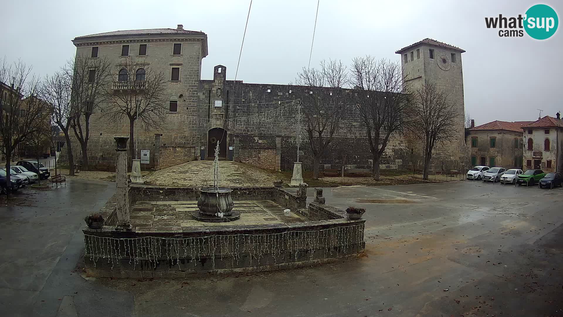 Webcam Svetvinčenat – the Castle and well – Istria – Croatia